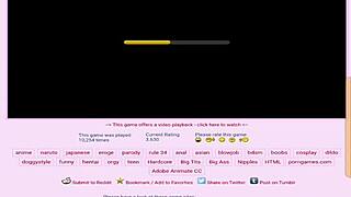 Big Breasts Satisfy Guy with Huge Cock in Game Sex