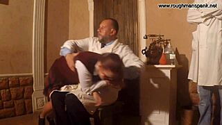 Ritual of spanking, oh man, getting punished feels so intense