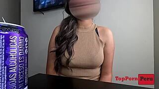 Kimberly Bella's virgin ass gets wrecked in raw casting!