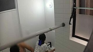 Spying on Spanish teacher banging her lover in public. College voyeur catches every hot detail.