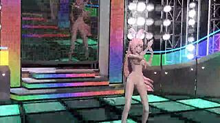 Megurine Luka in full nude bunny costume from Vocaloid Love Project.