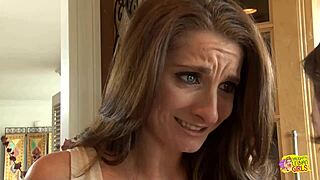 Lesbians Engage in Kitchen Sex with Fingering and Orgasms