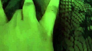 Dirty Slutty Maid Pees Indoors in Thong and Lingerie