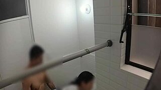 Spying on Spanish teacher banging her lover in public. College voyeur catches every hot detail.