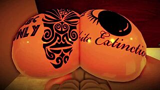 Big Ass Blowjob at Gloryhole