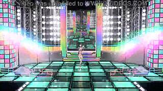 Megurine Luka in full nude bunny costume from Vocaloid Love Project.