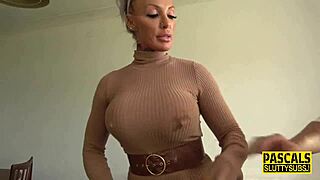 Throated Fetish Milf Sub with Monster Cock