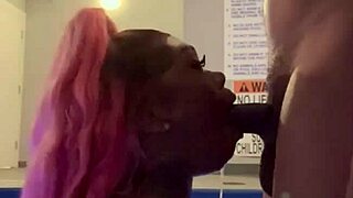 Relaxing Pool Time With Sucking, Licking, And Spitting Fun