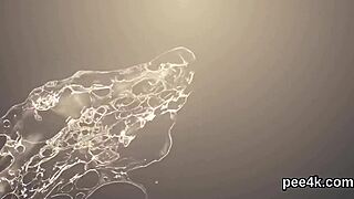 Doll Feels Warm Pee on Spread Vagina