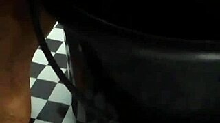 Dirty Slutty Maid Pees Indoors in Thong and Lingerie