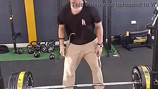 MALUMA MOANS WITH ME IN FRONT DURING FITNESS SESSION