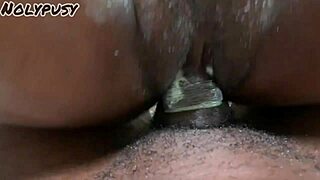 Watch This Ebony Babe Moan in Close-Up Hd Sex with Tight Pussy!