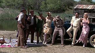 Bobbi Starr, Dylan Ryder, Julia Ann, Natasha Marley in Wild Outdoor Orgy