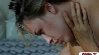 heyya, naughty stepdaughter can't resist tasting stepmom's juicy pussy... yum! 😜