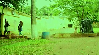 Footballer Fucks Mature Woman in African Park - Unbelievable!