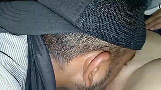 Alumna Grabada Cogiendo Padrastro