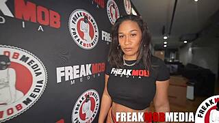 big booty labella diabla gets licked and fucked missionary with a monster cock 😈