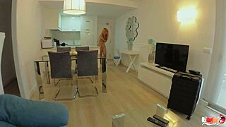 yo, this milf stepmom lures stepson with her wet pussy and sloppy blowjob!