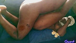 Ghana girl screams during deep missionary strokes and cums hard!