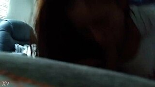 marisol's submissive bitch sucks cock under maledom control