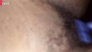 A girl shaves her dick for fun at home