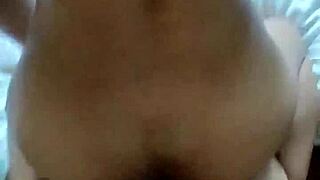 moaning with pleasure, i love fucking her shaved pussy