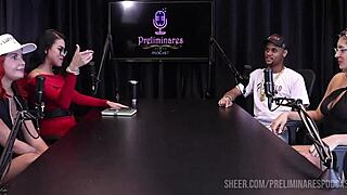 melhores momentos do lutero e as tequeleiras malucas no preliminares podcast com bia hot - parte 1 watch on sheer red