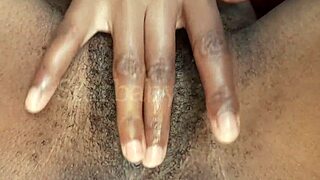 Dude, my pussy got so creamy after fingering it deep