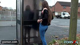 this gagged babe begs for wild pussy fucking while bound tight