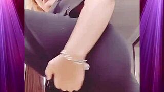 Watch Me Shake My Ass in His Clothes!