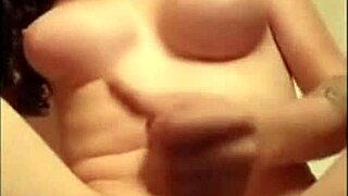 Watch this shemale ride that dildo so hard!