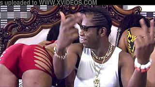 In Eko, African trio explores big ass with wild tongue action