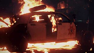 Busty Super Cop Claire Redfield Takes On Monsters