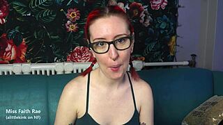 Cuckold fantasy unfolds with intense femdom humiliation and dirty talk from a petite emo.