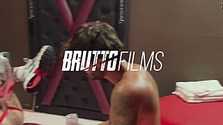 Brunette German Milf Gets Horny Blowjob and Cumshot on Natural Tits