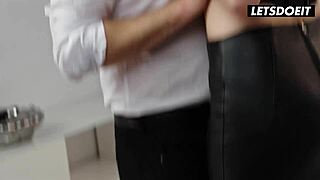 Horny Vika Lita's tight pussy fingered and drilled to climax on Whiteboxxx.