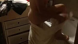 Russian Mature Couple's Homemade Anal Stockings Collection