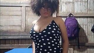 Teen 18+ in bodystockings gets PUSSY SPANKED and CUMS from fingering in BDSM domination