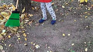 forester girl and i banged hard in the hut - pure lesbian action