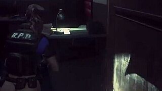 Busty Super Cop Claire Redfield Takes On Monsters