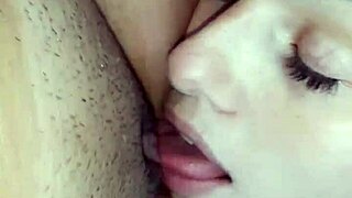 licking brunette pussy in the forest till i climax