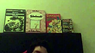 Intimate solo session on the bed