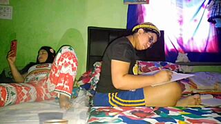 I Masturbate While Stepsister Does Homework