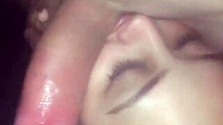 in cape town, this african slut gives a BLOWJOB to a big cock