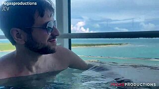 milf brunette lili cocksinhell gags on big cock in public rough choking