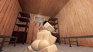 roblox e kitten gets dominated and fucked hard in wild scene