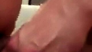 married woman takes two friends in double penetration while cuckold watches tight wet pussy and ass