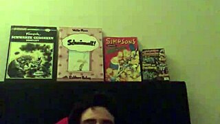 Intimate solo session on the bed