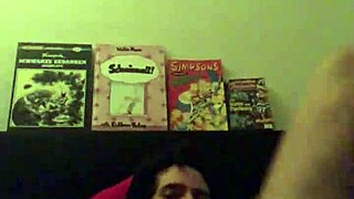 Intimate solo session on the bed