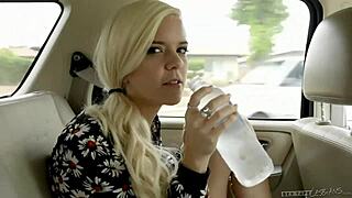 halle von, dakota james, and alex chance in steamy pov action